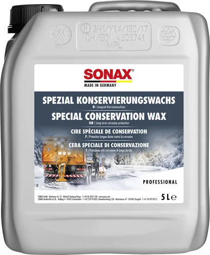 Sonax - SONAX Spezialkonservierungswachs - Sonax special preservative wax - 5 liters