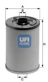 UFI Filters - 21.051.00 - Fuel filter element