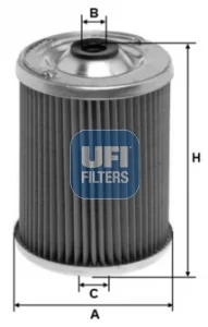 UFI Filters - 21.065.00 - Fuel filter element