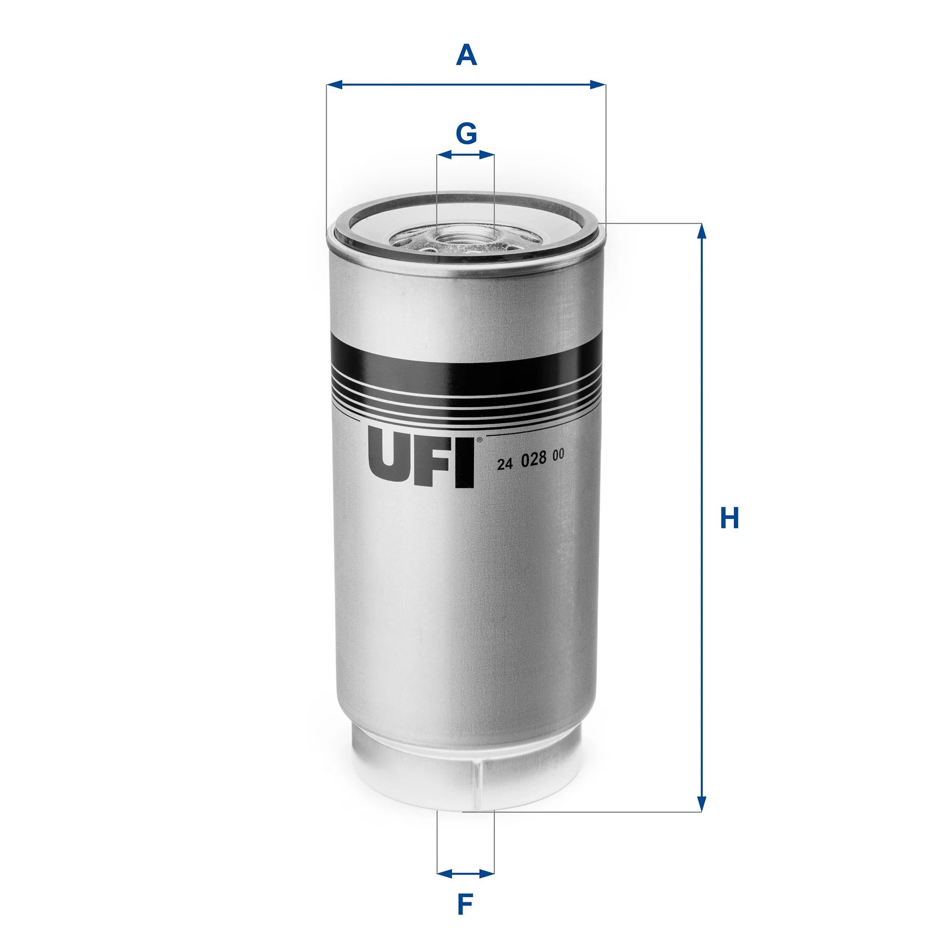 UFI Filters - 24.028.00 - Fuel filter spin-on