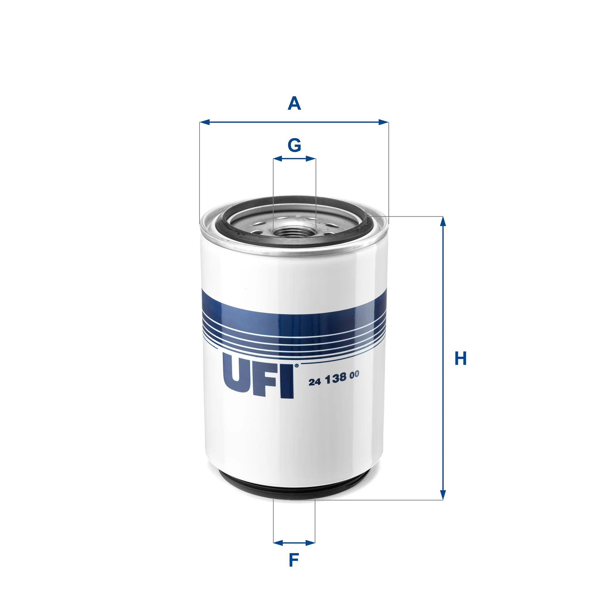 UFI Filters - 24.138.00 - Fuel filter spin-on
