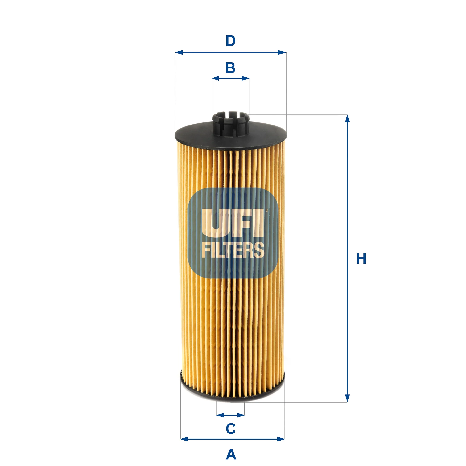 UFI Filters - 25.005.00 - Oil filter element