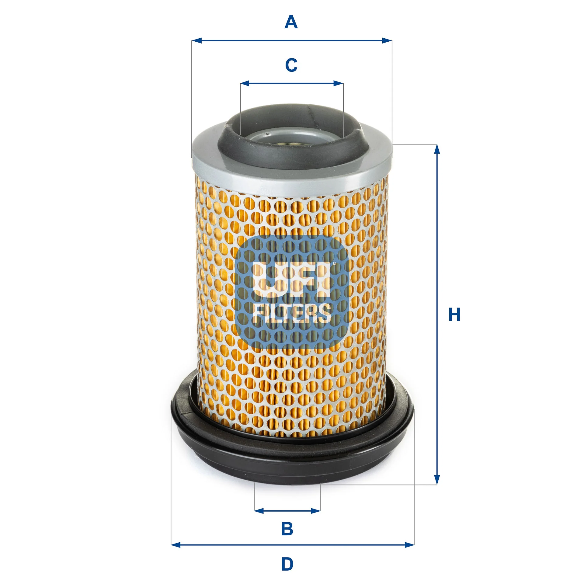 UFI Filters - 27.056.00 - Air filter element