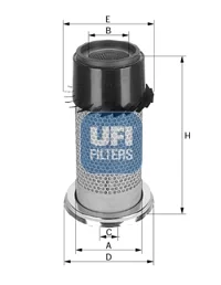 UFI Filters - 27.379.00 - Air filter element