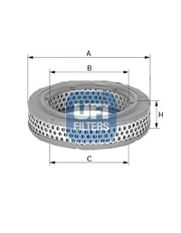 UFI Filters - 27.906.00 - Air filter element