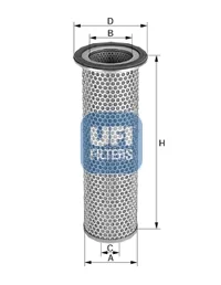 UFI Filters - 27.A38.00 - Air filter element