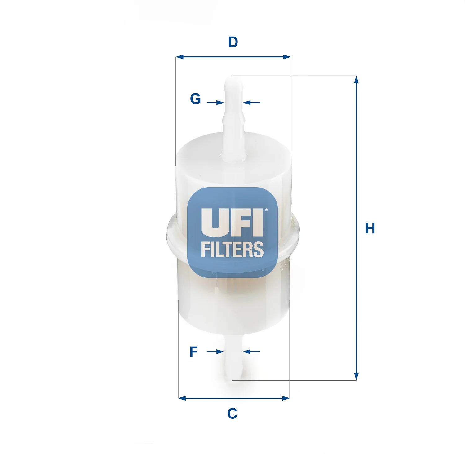 UFI Filters - 31.001.00 - Fuel filter element