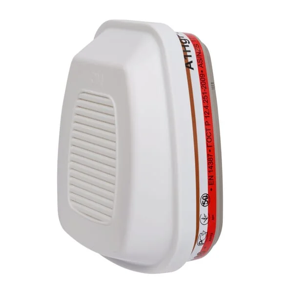 3M - 6096P02 - Gas Filter, 6000 A1HG-P3 (2P)