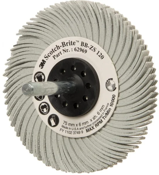 3M - 62969 - Radial Bristle Brush Diameter 76.2 BB-ZS120