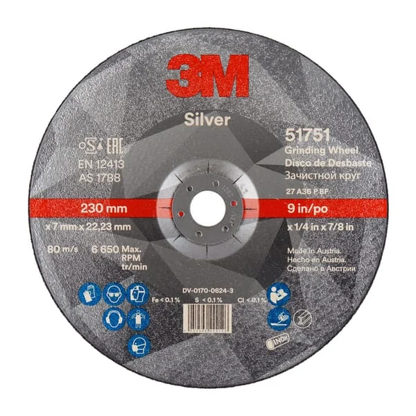 3M - 7100141099 - Grinding Disc 51751 T27 230x7x22.23mm