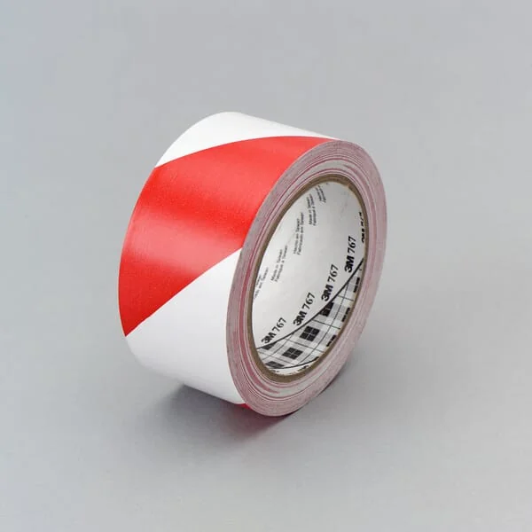 3M - 7100260284 - Hazard Warning Tape 767I Red/White