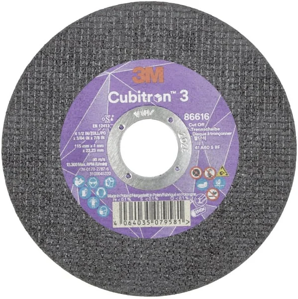 3M - 86616 - Cutting Disc Cubitron 3 115x1.0mm