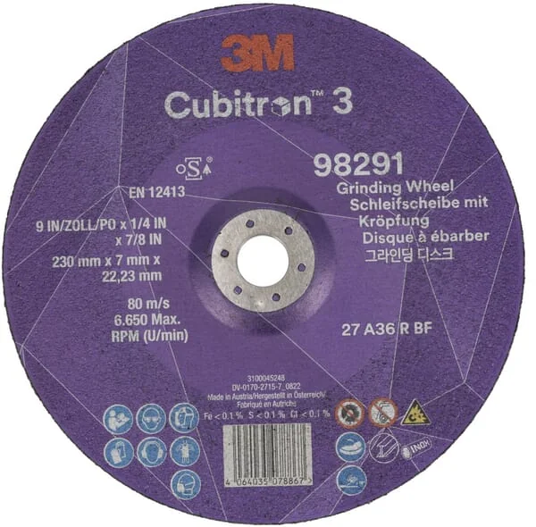 3M - 98291 - Deburring Disc Cubitron 3 230mm