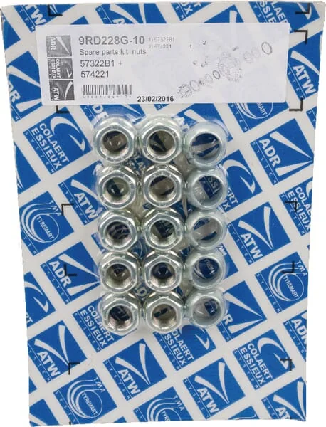 ADR - 9RD228G10 - Wheel Nut Set M22x1.50 Steel