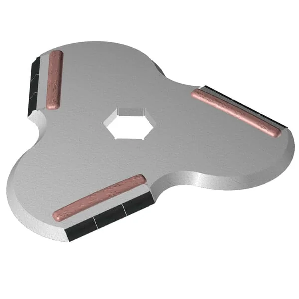 AgriCarb - VDBO3747D - Vineyard Petalmatic Blade RH 250mm, Carbide