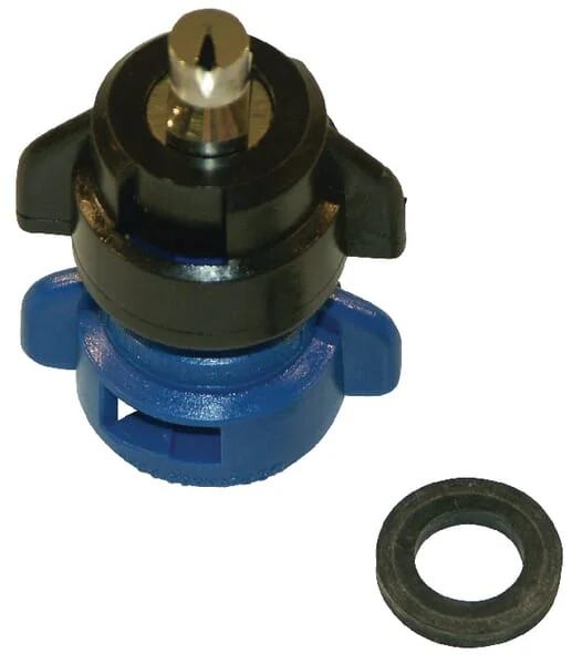 Agrotop - TDOC8003 - Air Injection Off-Centre Nozzle TDOC 80° 03 Blue Brass Agrotop