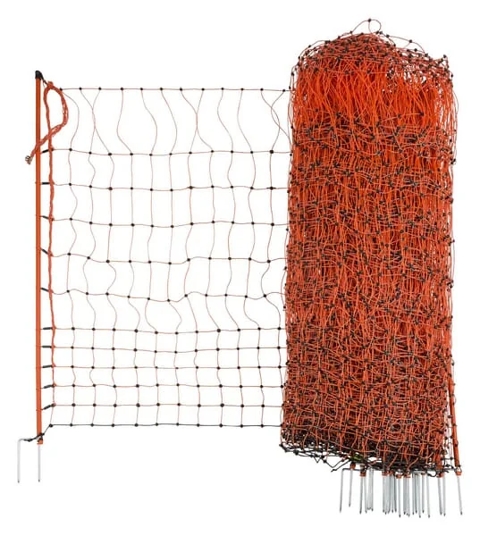 AKO - 292271 - Poultry Netting 50m/106cm Double Spike Orange