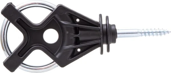 AKO - 446560061 - Gate Insulator x³ Galvanised, Black, 6pcs