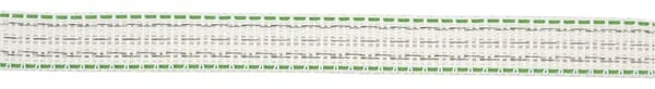 AKO - 449125 - Fence Tape, 40mm x 200m, White/Green