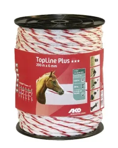 AKO - 449532 - Fencing Rope TopLine+ Diameter 6mm X20