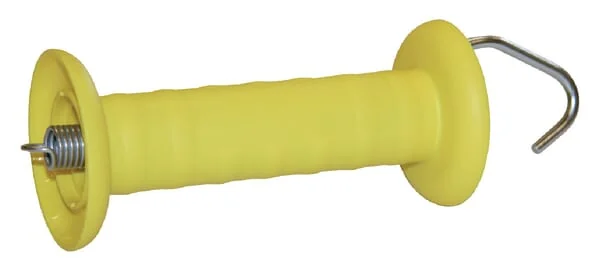 AKO - 44953 - Gate Handle With Hook, Yellow