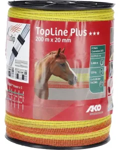 AKO - 449563 - Electric Fence Tape 20mm 200m White/Red