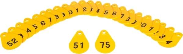 Akroh - 3990500000025175 - Akroh Flexible Neck Plate No. 51-75 Yellow