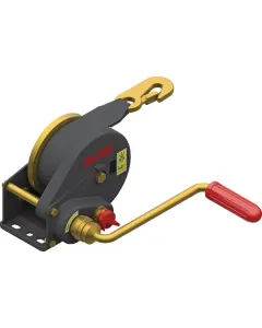 AL KO - 1225300 - Hand Winch Compact 450A with Strap