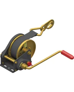 AL KO - 1225303 - Steel Wire Winch Compact 900A with Strap