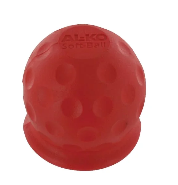 AL KO - 605307ALKO - Tow Ball Protection Cover, Red, Soft, AL KO