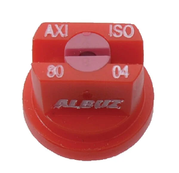 Albuz - AXI8004 - Flat Fan Nozzle AXI 80° 04 Red Ceramic Albuz