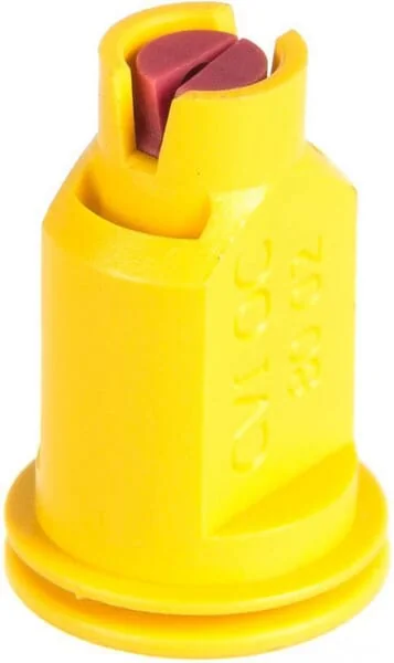 Albuz - CVIOC8002 - Air Injection Off-Centre Nozzle CVI OC 80° 02 Yellow Ceramic Albuz