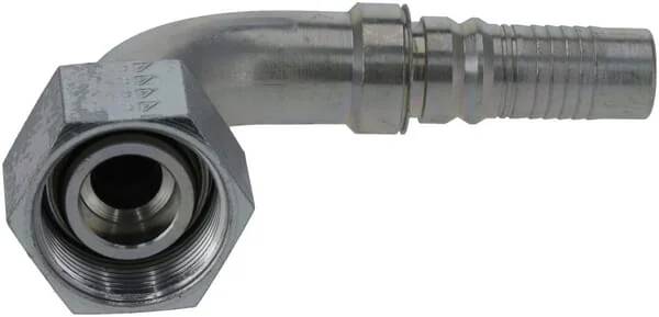 Alfagomma - DKOSH203690HEX41G2 - Hydraulic Coupling 4SH-DN20-25S-M36x2.0 90° HEX41