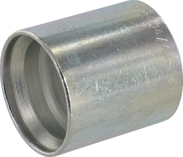 Alfagomma - SFA4S25 - Ferrule DN25 Steel / Zinc-Plated / White Passivated