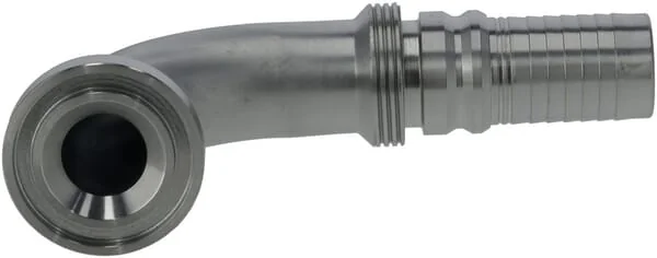 Alfagomma - SFLH251690G2 - Hydraulic Coupler 4SH-DN25 With Flange Diameter 44.5 mm 90°