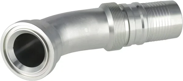 Alfagomma - SFLH503245G2 - Hydraulic Coupler 4SH-DN50 With Flange Diameter 71.4 mm 45°