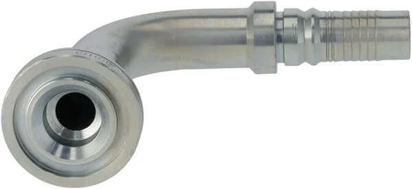 Alfagomma - SFSH201690H100G2 - Hydraulic Coupling 4sh-dn20 with Flange Diameter 47.6 mm 90° h100