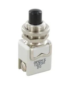 Apem - 1223A2 - Pushbutton Switch NO Screw