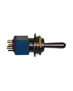 Apem - 5647M - Mini Switch Momentary-Off-Momentary 2 Pole