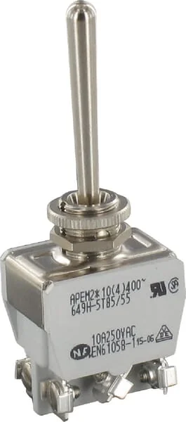 APEM - 649H5 - Switch 2-Pin On/Off/On