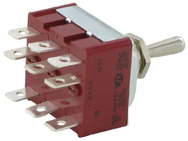 APEM - 657H2 - Switch 3-Pole Mom-Off-Mom