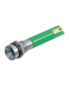 Apem - Q8R1GXXG12E - Indicator Light Green LED