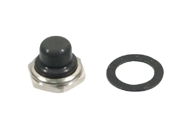 APEM - U1654 - Push Switch Cap Black 12mm
