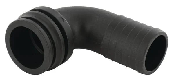 Arag - 1191640 - Hose Connector 90° 40 mm with Male Connection T6
