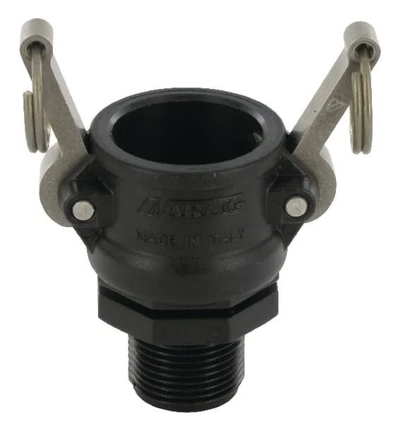 Arag - 18103B - Camlock Coupler Type B 3/4" Male Thread, Polypropylene