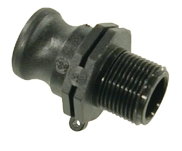 Arag - 18103F2 - Camlock Coupler Type F 3/4" Male Thread 1/2", Polypropylene