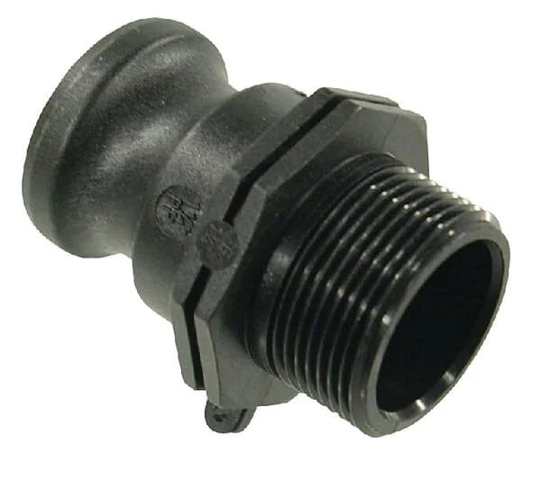 Arag - 18105F - Camlock Coupler Type F 1-1/4" Male Thread, Polypropylene