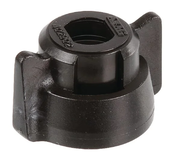 Arag - 40290201P025 - Nozzle Cap, Bayonet, SW10, Black, With Gasket, 25 Pack, Arag