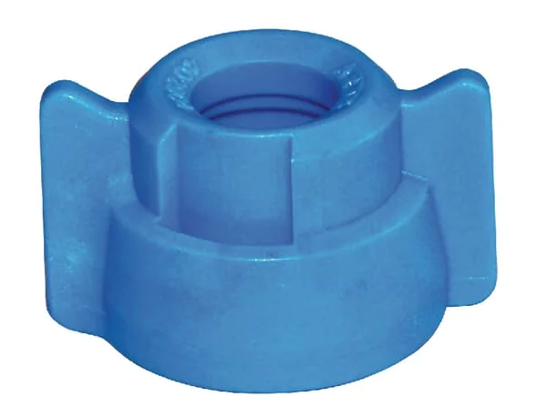 Arag - 40290404P025 - Nozzle Cap, Bayonet, Diameter 12.6, Blue, With Gasket, 25 Pack, Arag