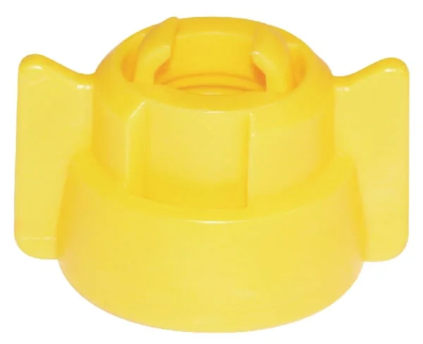 Arag - 40299006P025 - Nozzle Cap, Bayonet, SW10/8, Yellow, With Gasket, 25 Pack